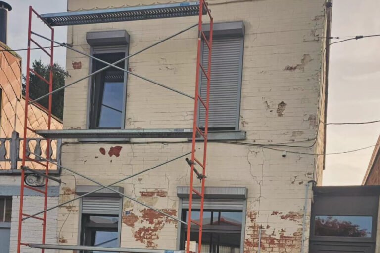 Rénovation façade : avant